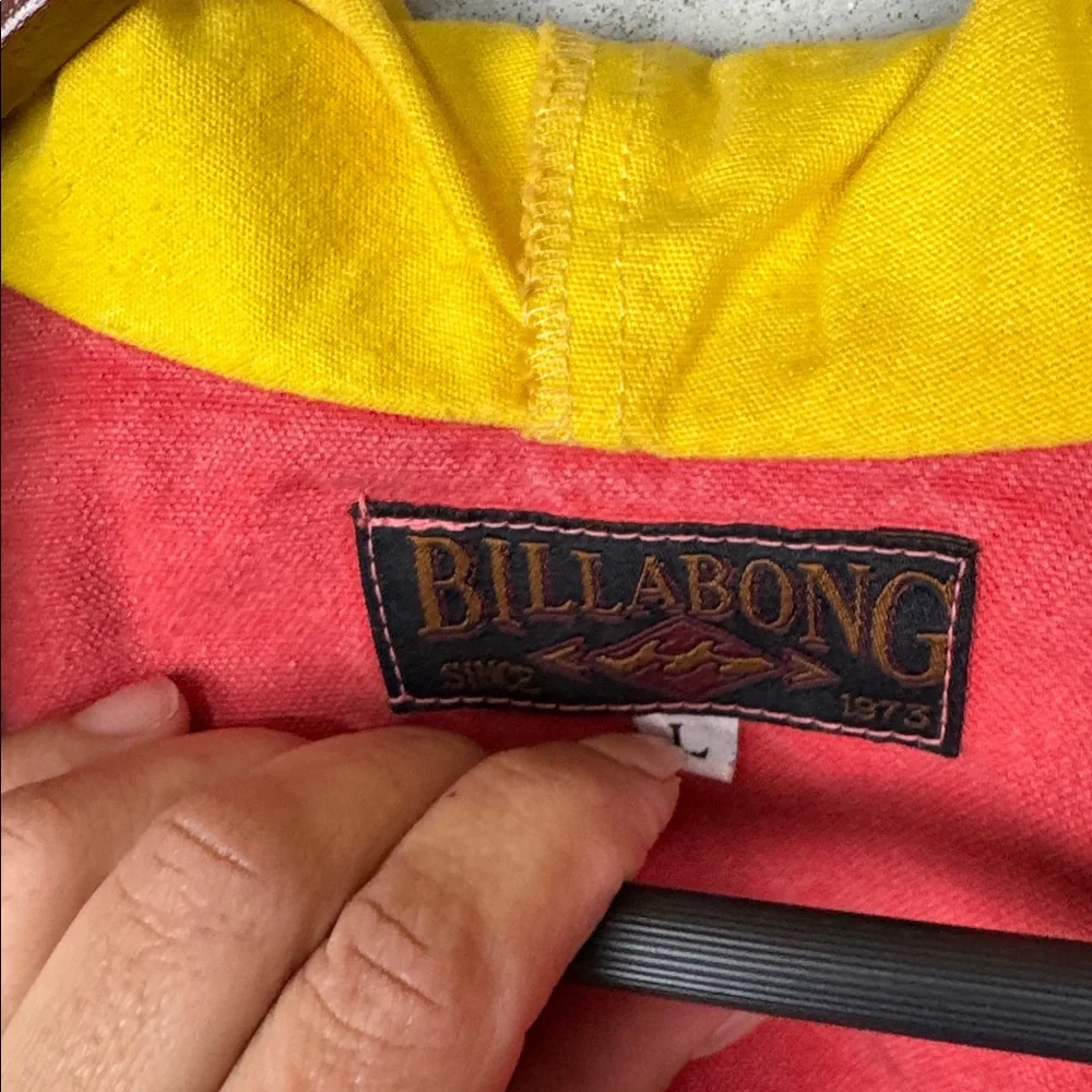 Vintage 1980s 90s Billabong Surf Australia Soul Twist Hooded Jacket Size L